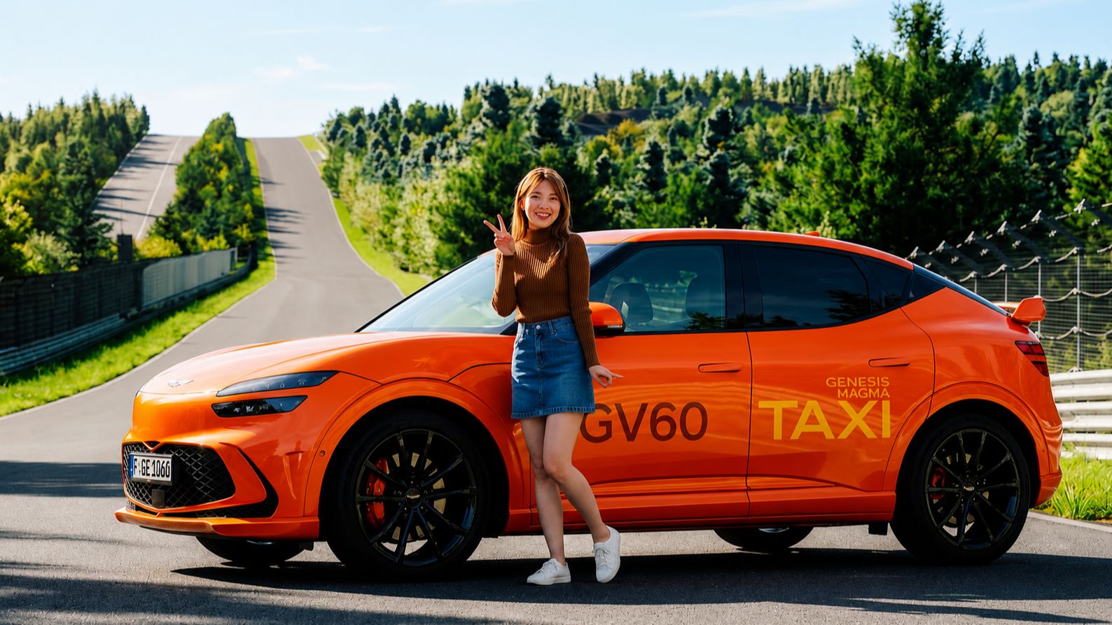 제네시스 GV60 마그마, 뉘르부르크링 서킷 트랙 택시