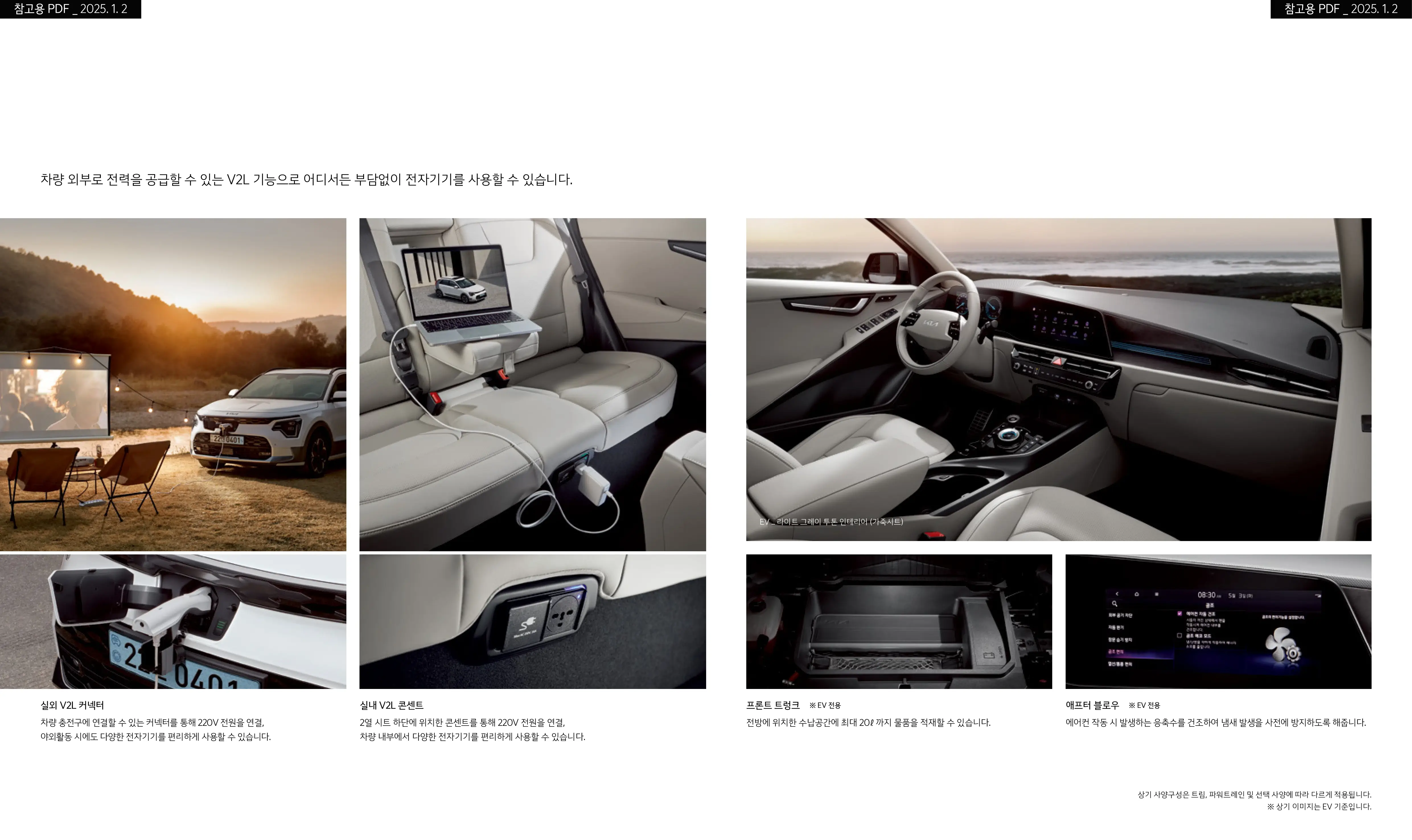 기아 니로 EV 이미지 실내 인테리어