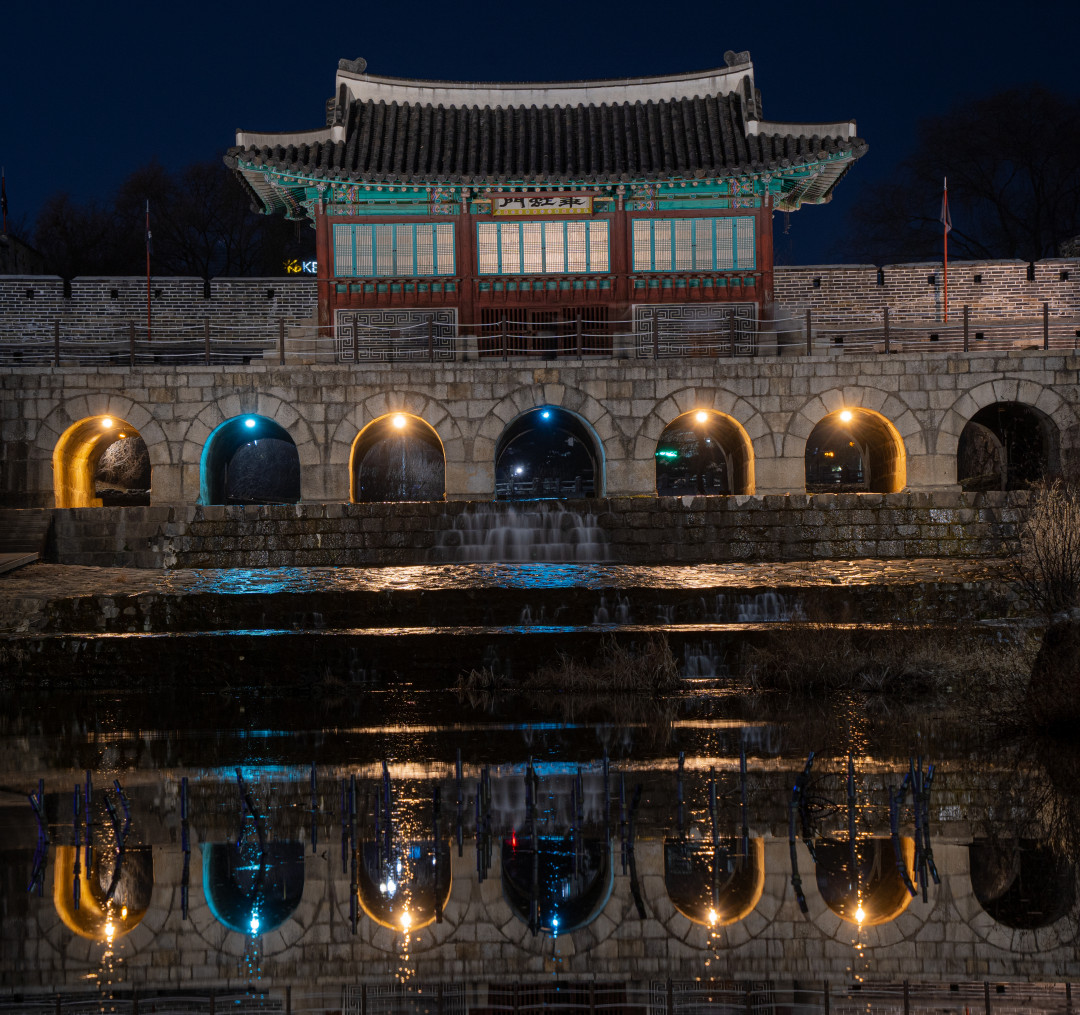 방화수류정 화홍문 수문