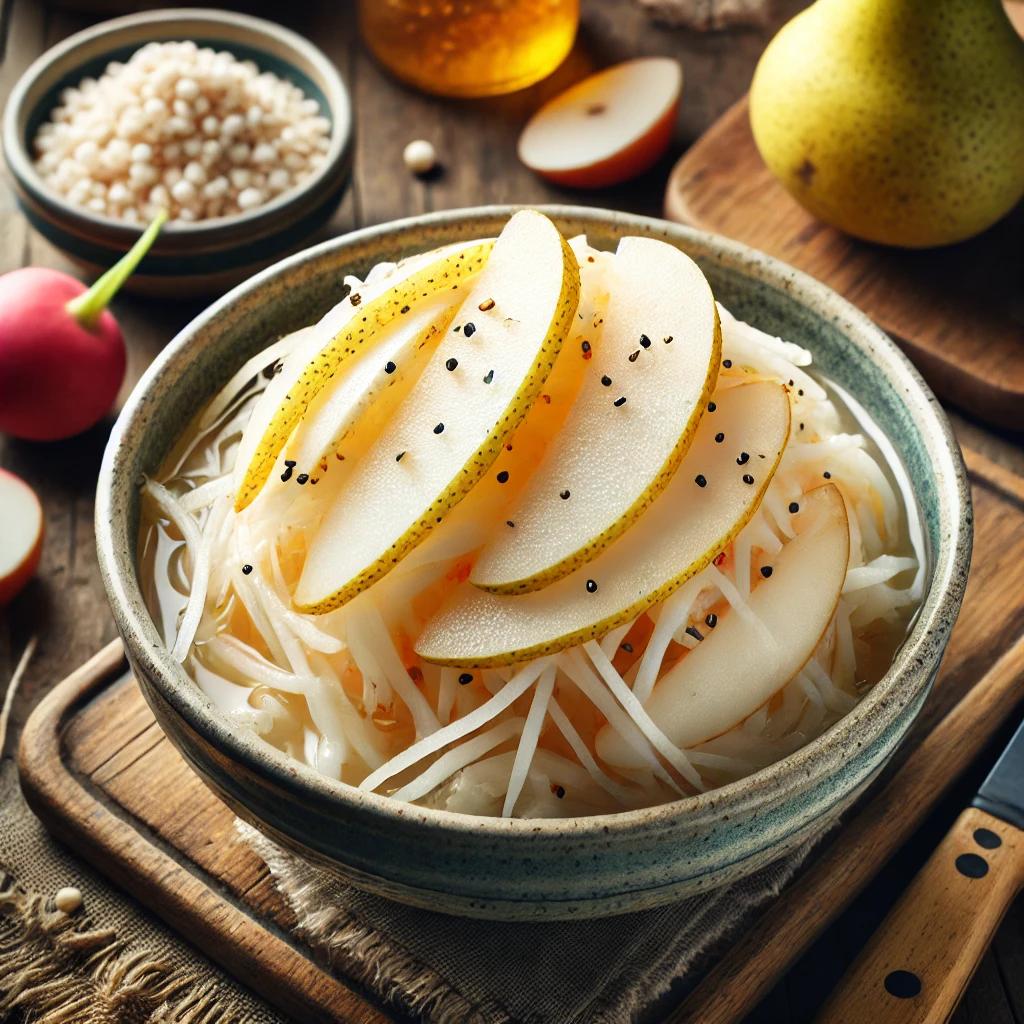 동치미 갈아만든배