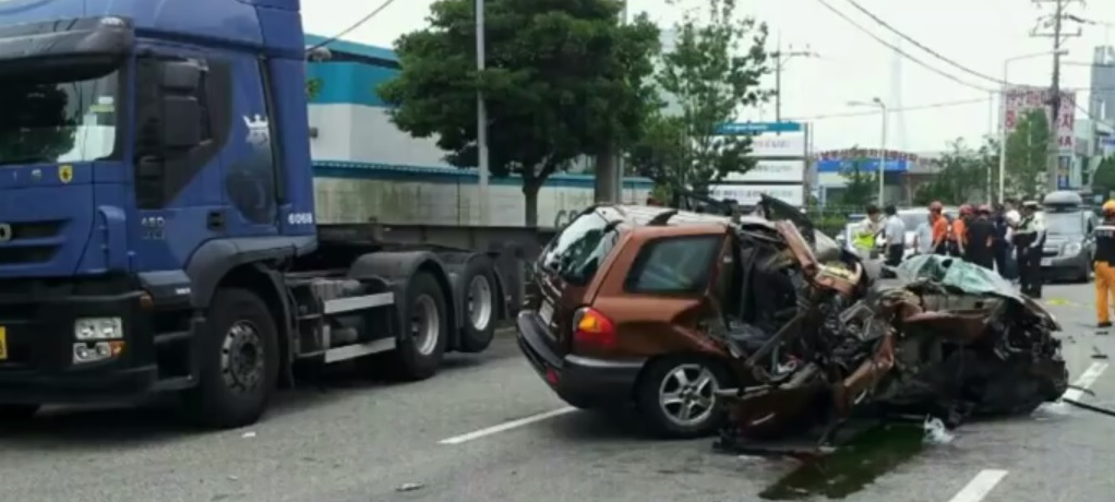 부산 감만동 급발진