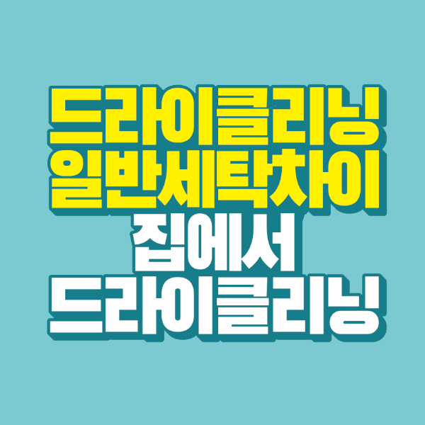 썸네일-드라이클리닝-일반-세탁-차이-집에서-드라이클리닝-하는-법
