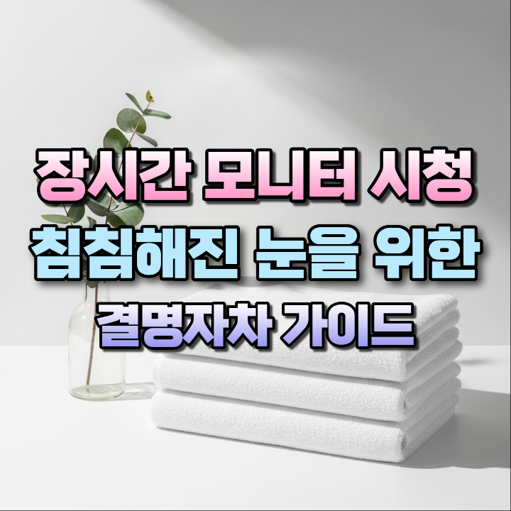 침침해진눈을위한결명자차가이드