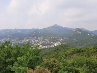 북악산 등산코스 개방 코스 둘레길 가는길_5