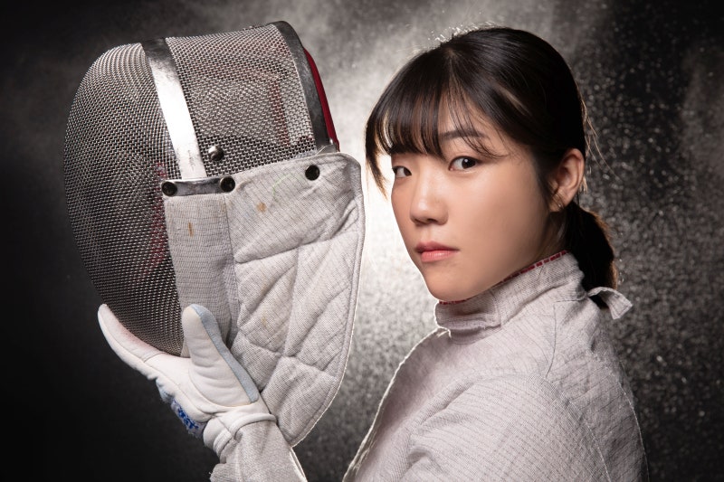 2024 파리올림픽 전하영 펜싱 선수 | 출처: 네이버 스포츠