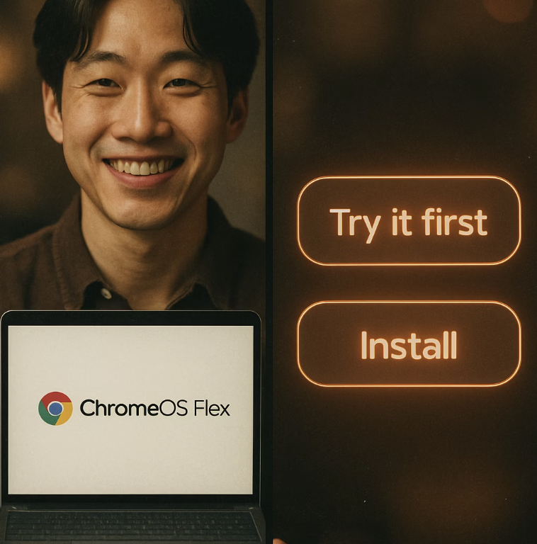 두 가지 선택, '체험'과 '완전 설치'