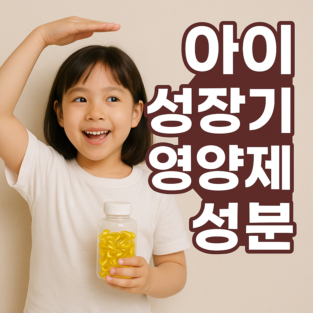아이성장기 영양제 성분