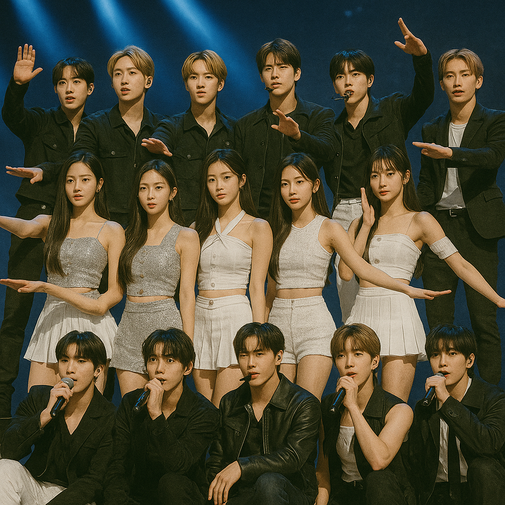 방탄소년단, 케플러, 투모로우바이투게더