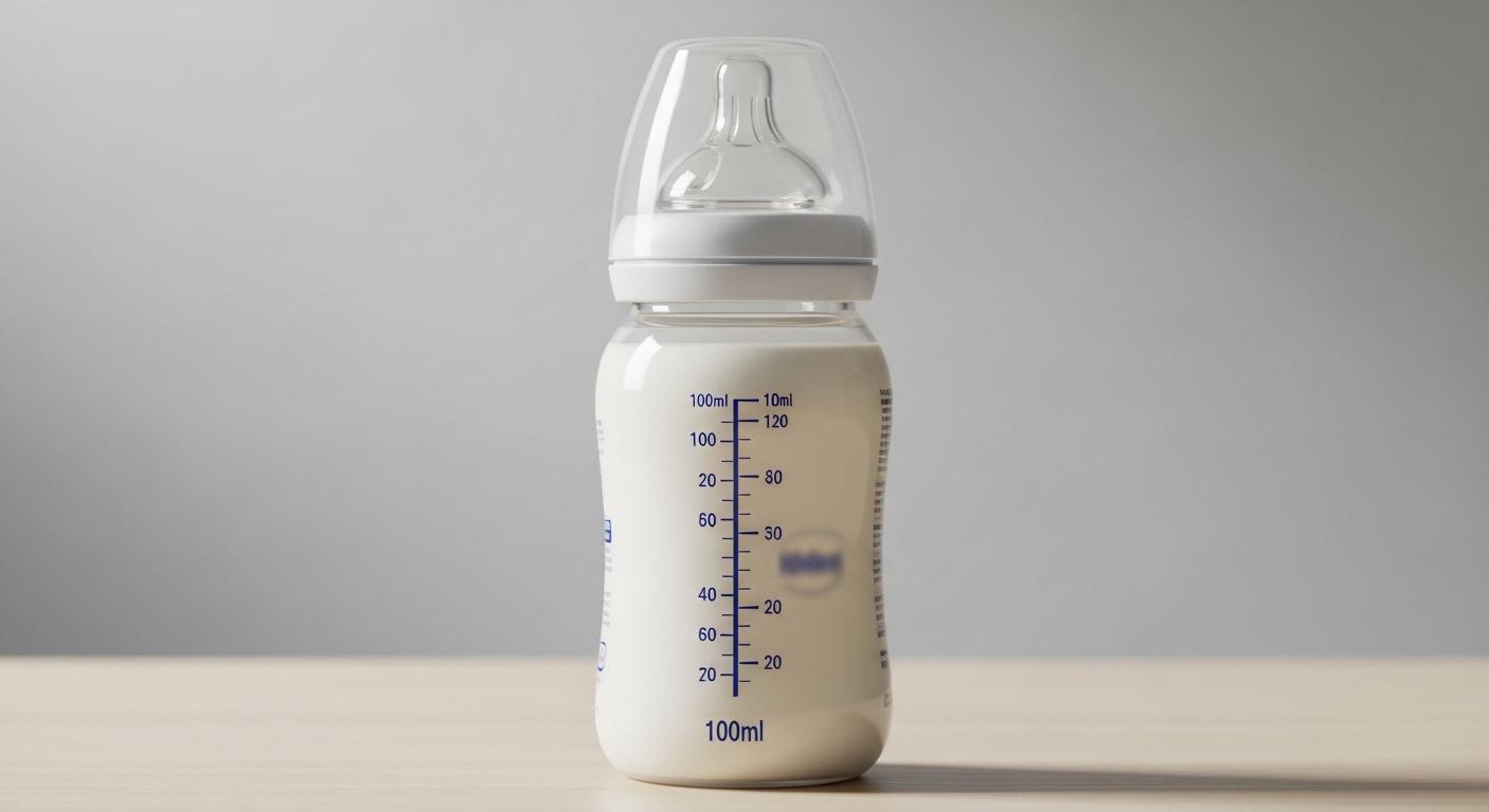 분유 100ml 수유텀