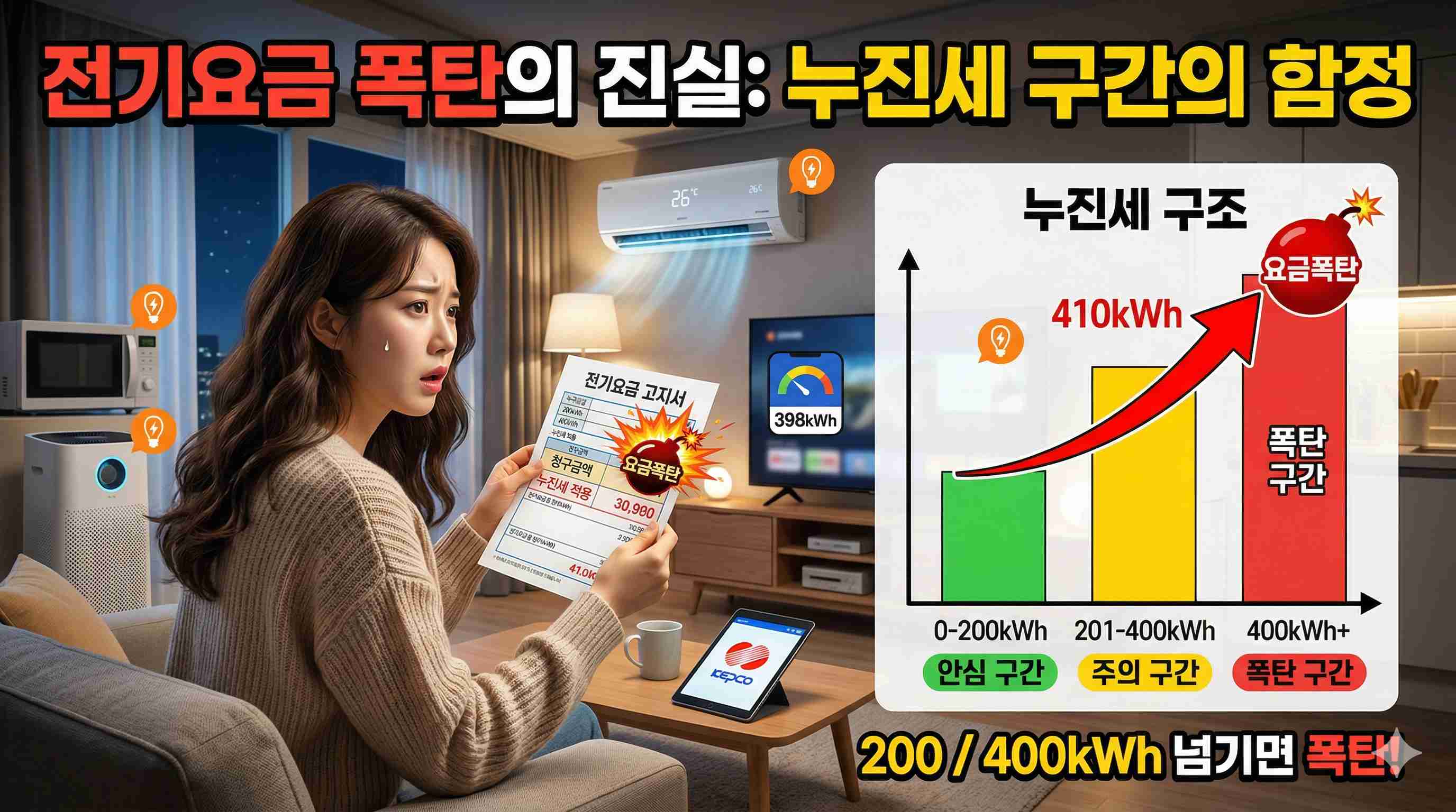전기요금 누진세 계산법