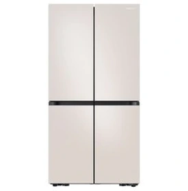 삼성전자 비스포크 4도어 냉장고 메탈 870L 방문설치&#44; 매트 크리미 베이지&#44; RF84C926A4E