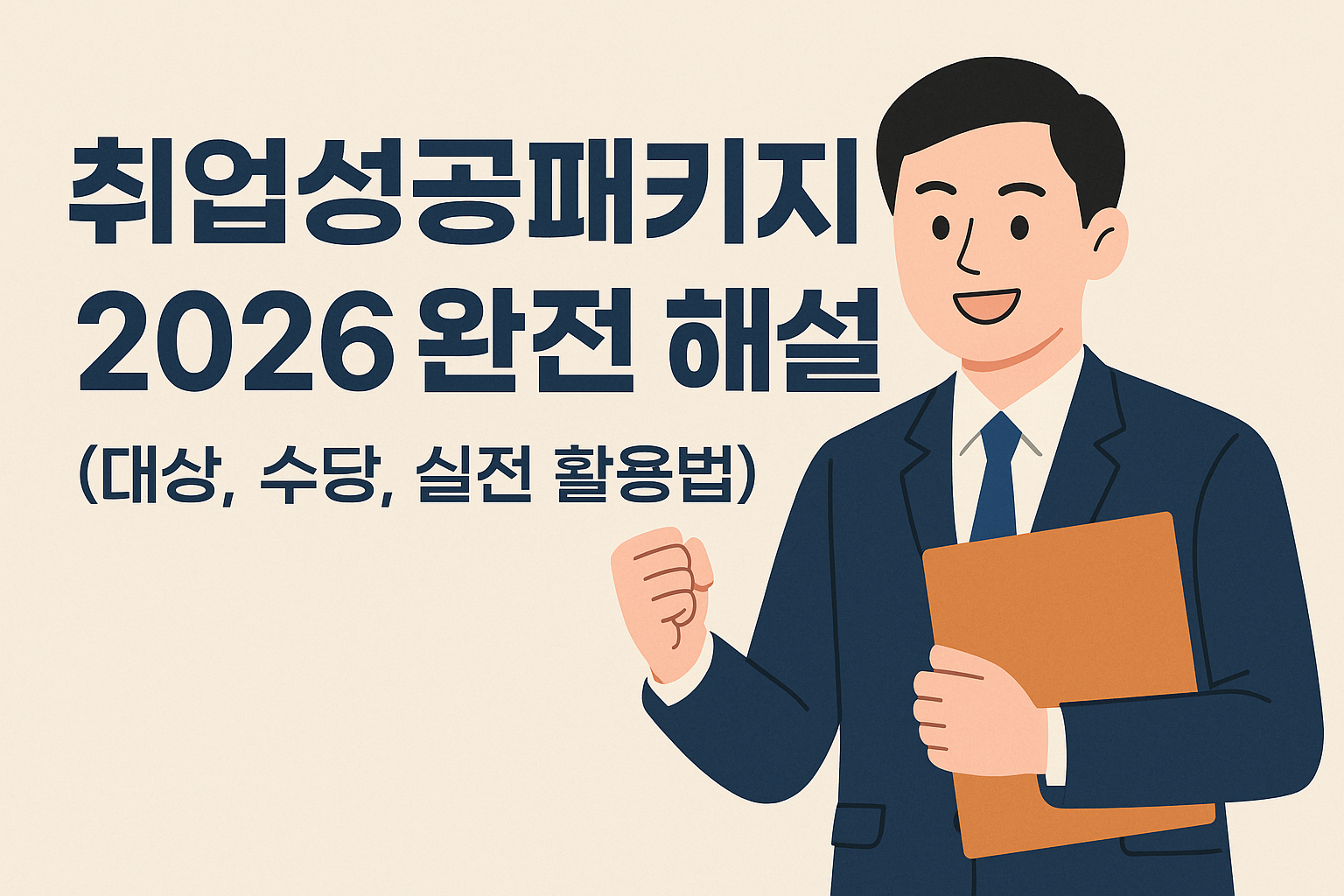 취업성공패키지 2026 완전 정리 대표 이미지