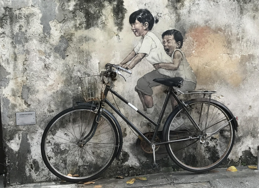 말레이시아 페낭 스트리트 아트