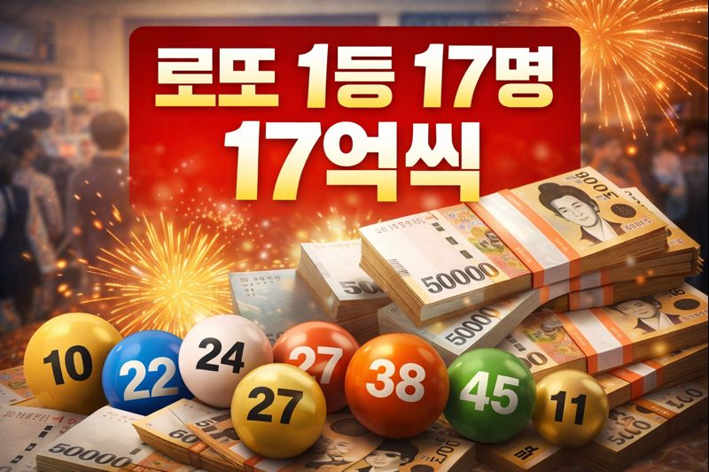 로또 1등 17명 실화냐&hellip;이번 회차가 유독 화제인 이유