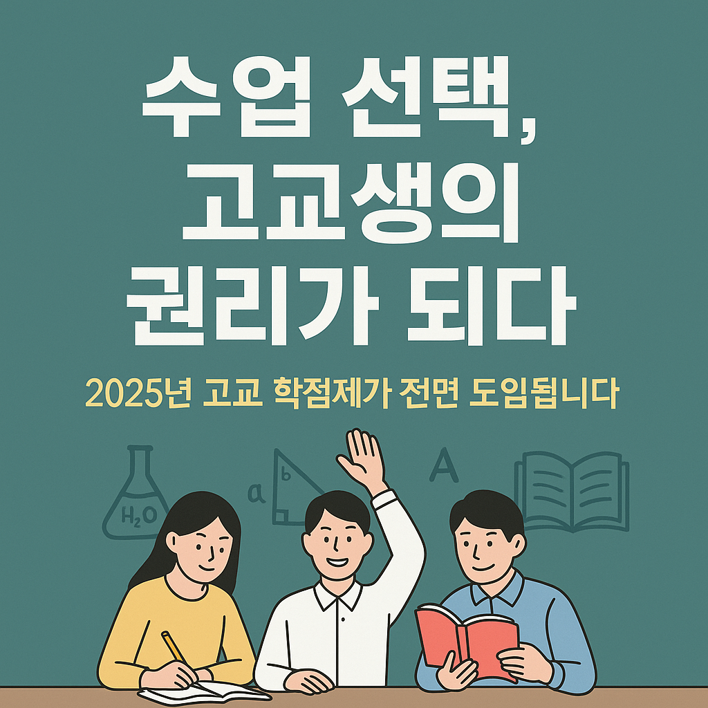수업 선택, 고교생의 권리가 되다