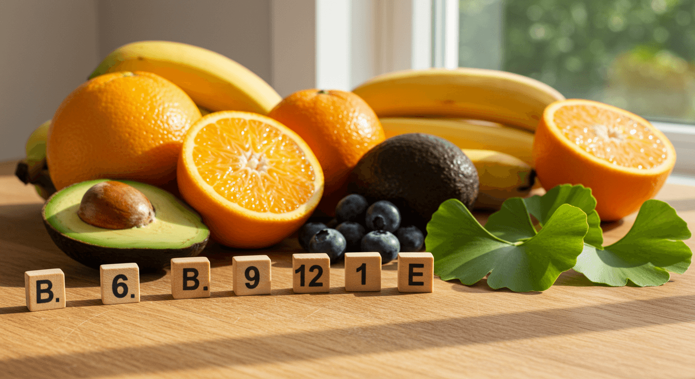 이명에 좋은 비타민과 혈류 개선 성분