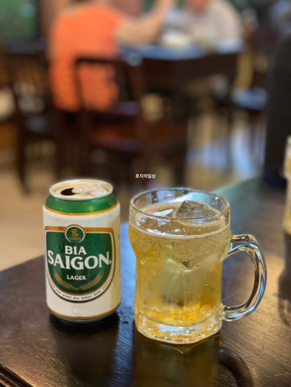 나트랑 베트남 가정식 맛집 엇 히엠 - 사이공 맥주