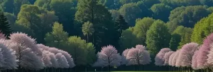 나무가 많은 아라미르cc 모습