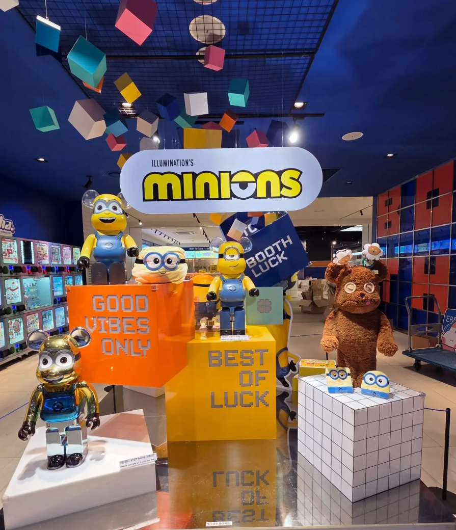미니언즈 팝업스토어 오픈! 송파 부스럭 어드벤처에서 만나요