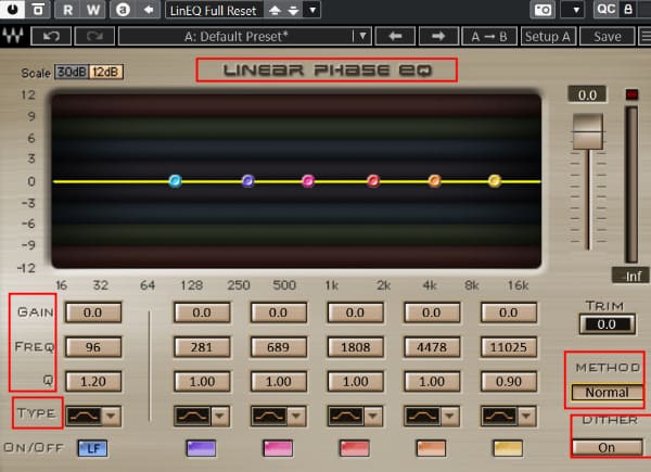 Liner Phase EQ