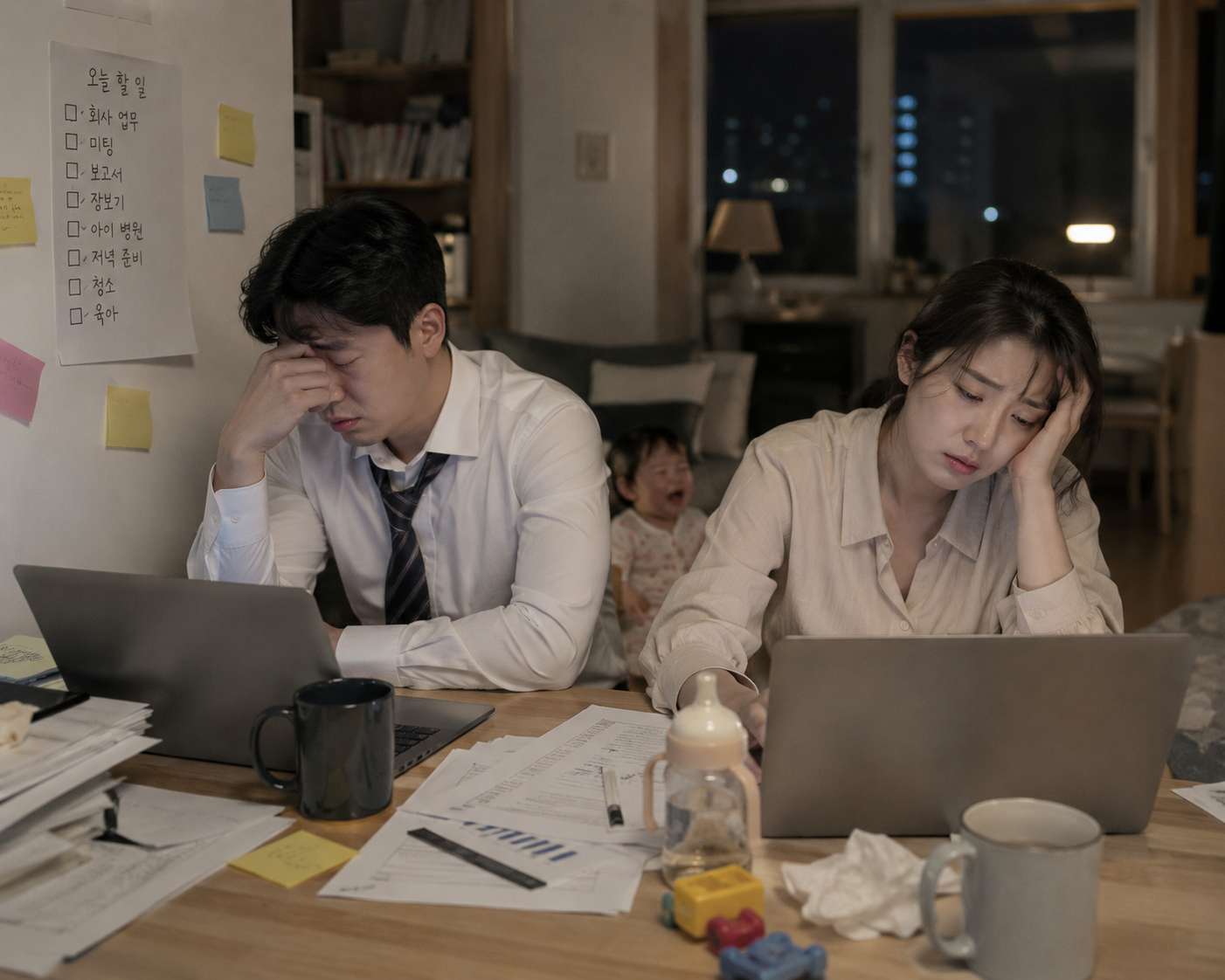 왜 요즘 맞벌이 부부도 힘들다고 할까?