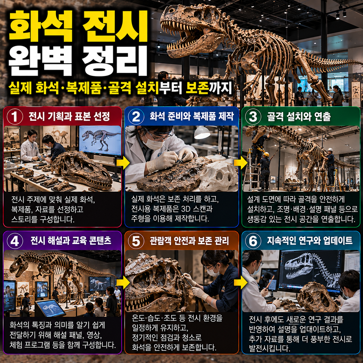 화석 전시