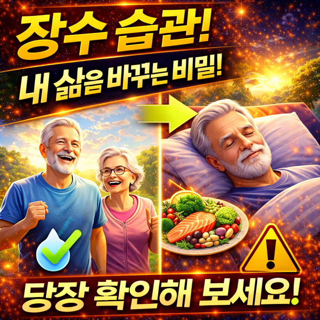 장수 습관 (오래 사는 사람들의 공통된 비밀)