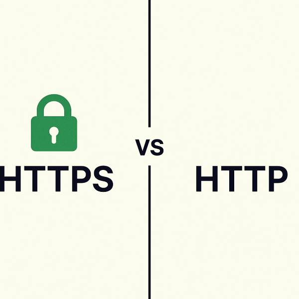 보안이 적용된 HTTPS와 그렇지 않은 HTTP의 차이