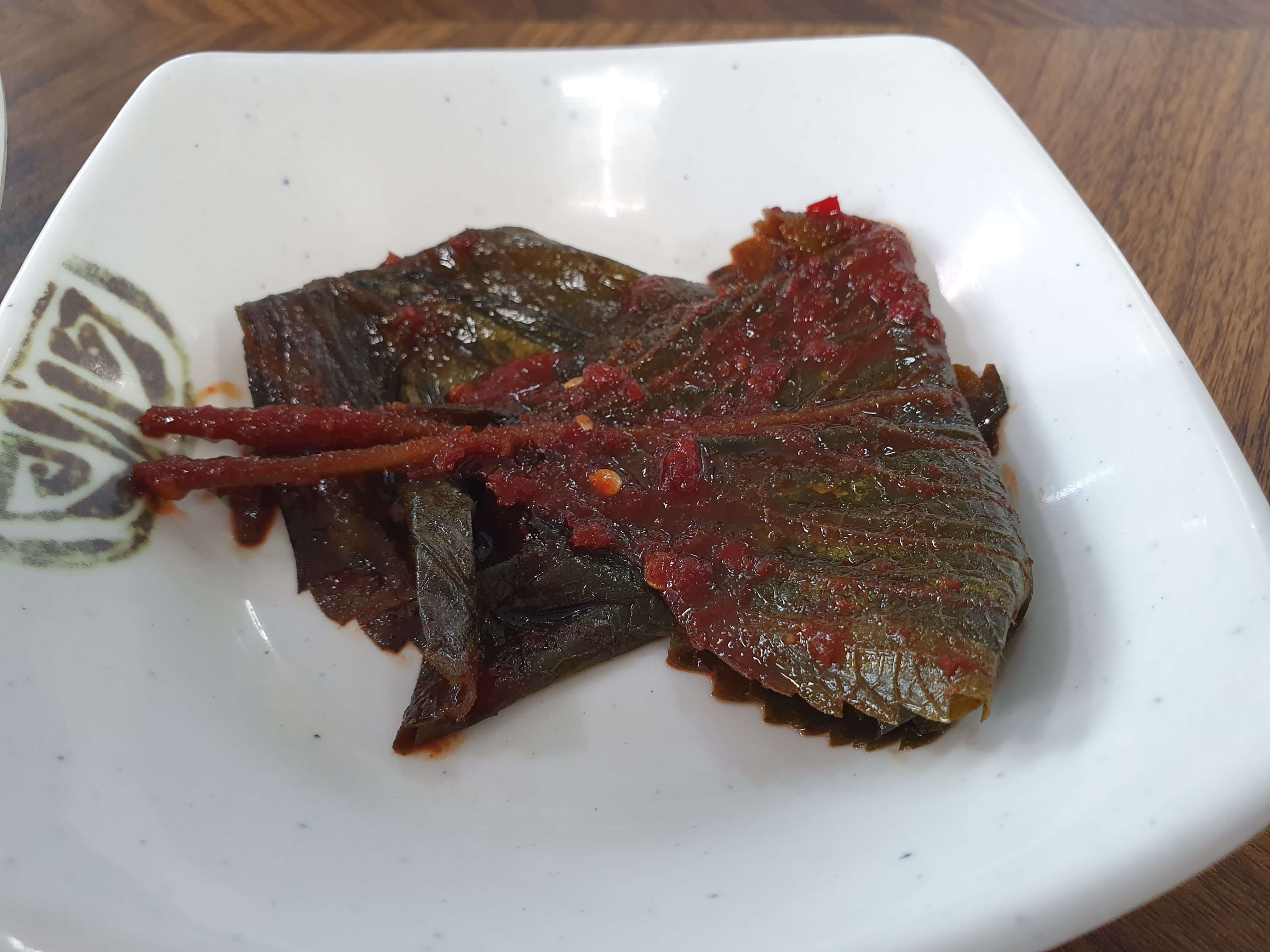 깻잎무침