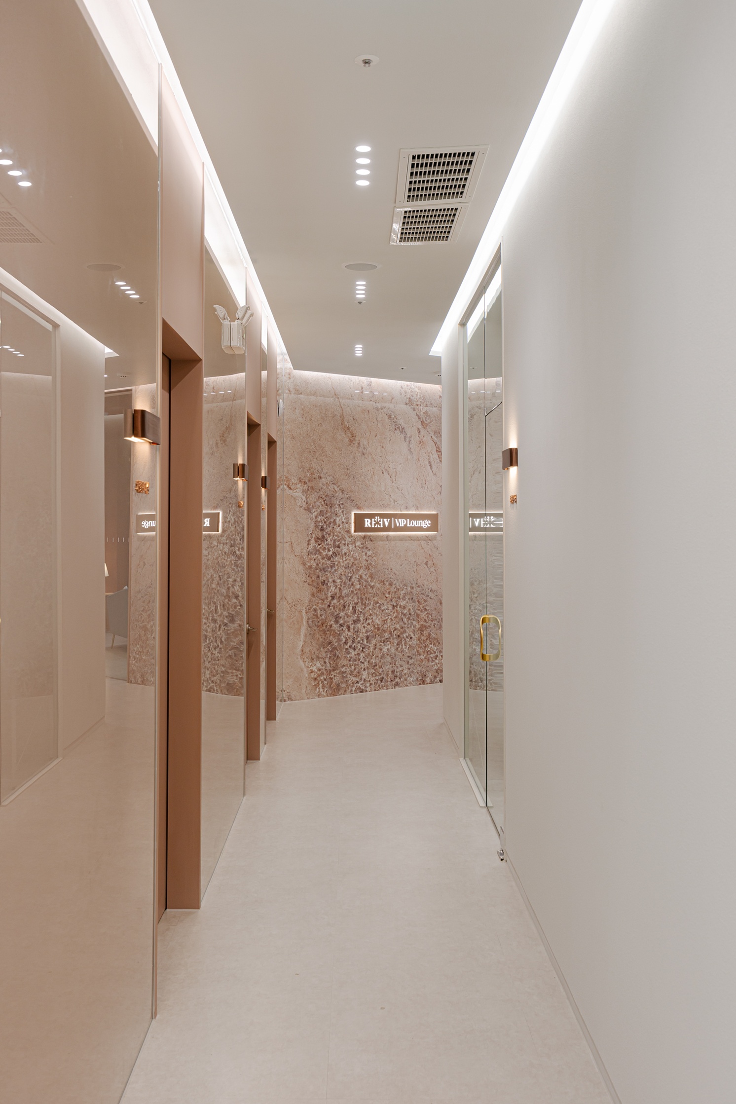 병원복도인테리어