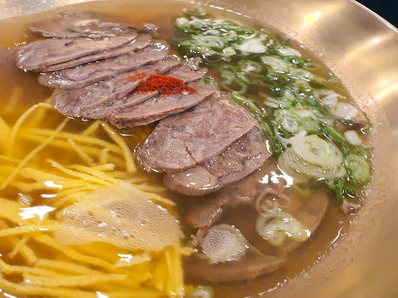 부산 거북선 식당 나주 곰탕 메뉴 사진
