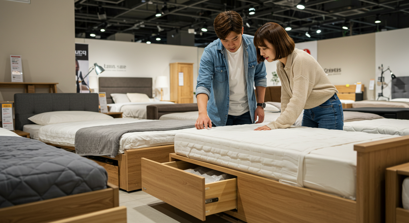 서랍침대 브랜드별 장단점 가격