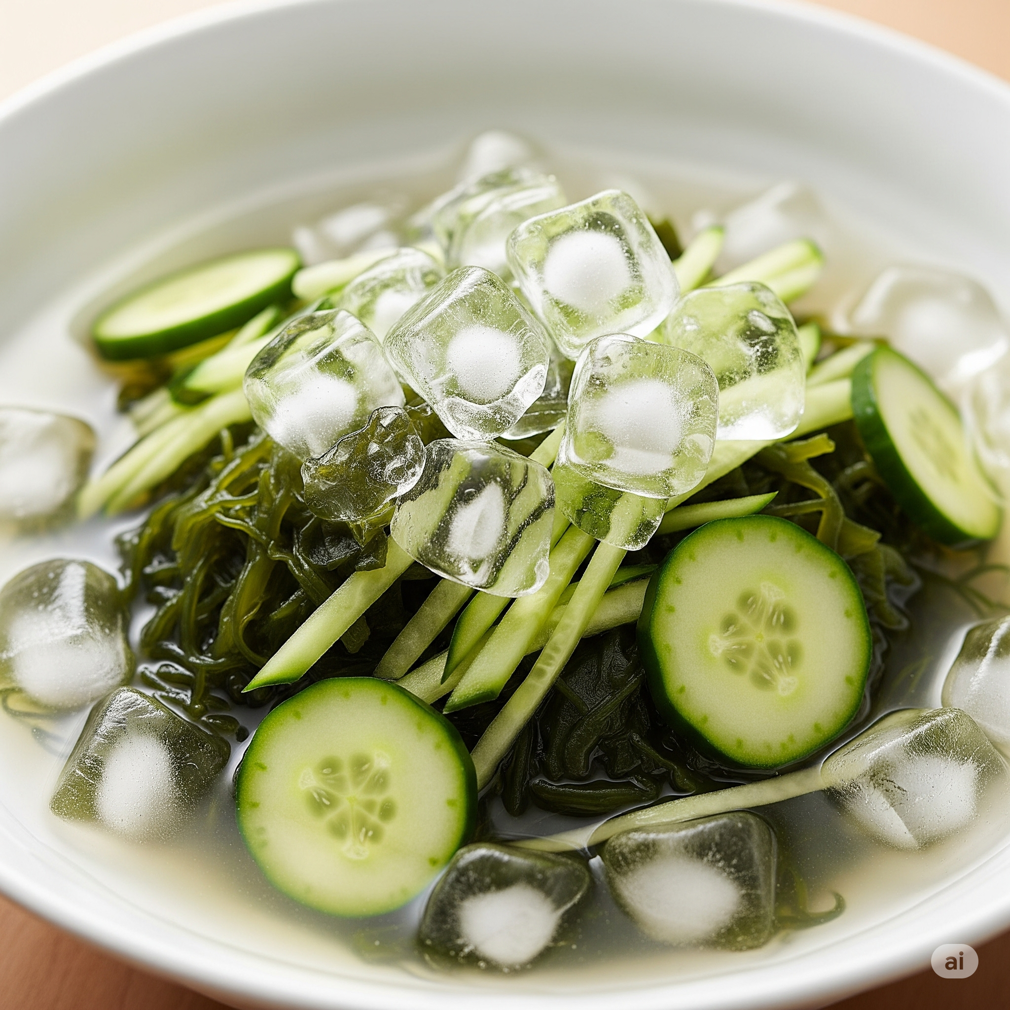 韓国のきゅうりの冷製スープ