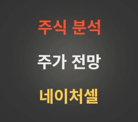 네이처셀 주가 전망 분석 (4월2주)