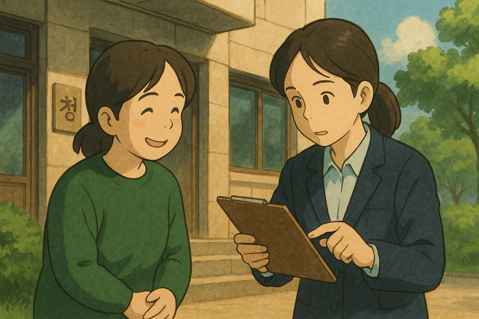 어린이집에 관계된 법에 대한 설명을 하는 전문가