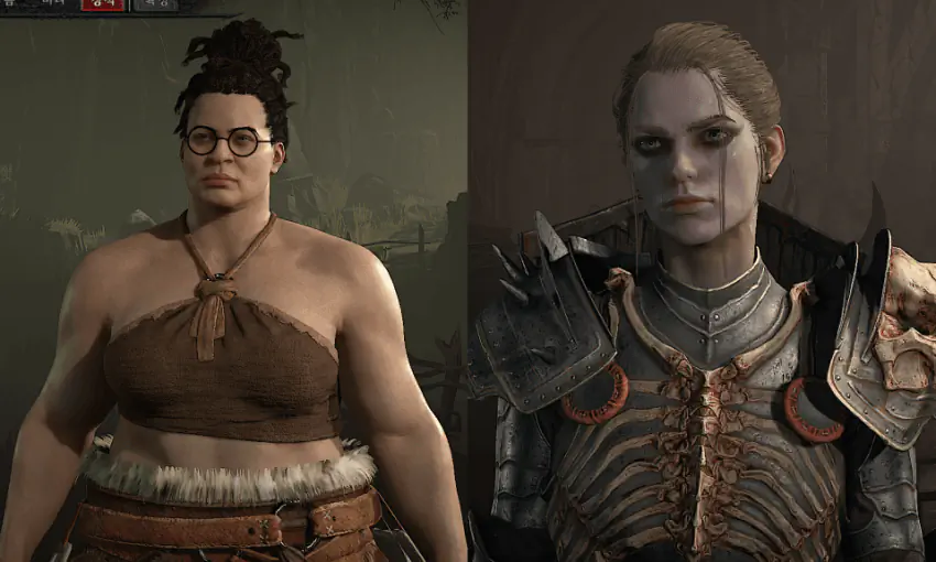 디아블로 4 여성 드루이드, 네크로멘서