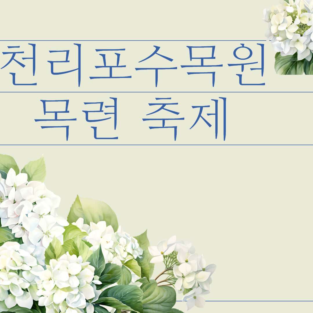 2025 천리포수목원 목련축제 입장료 사전예약