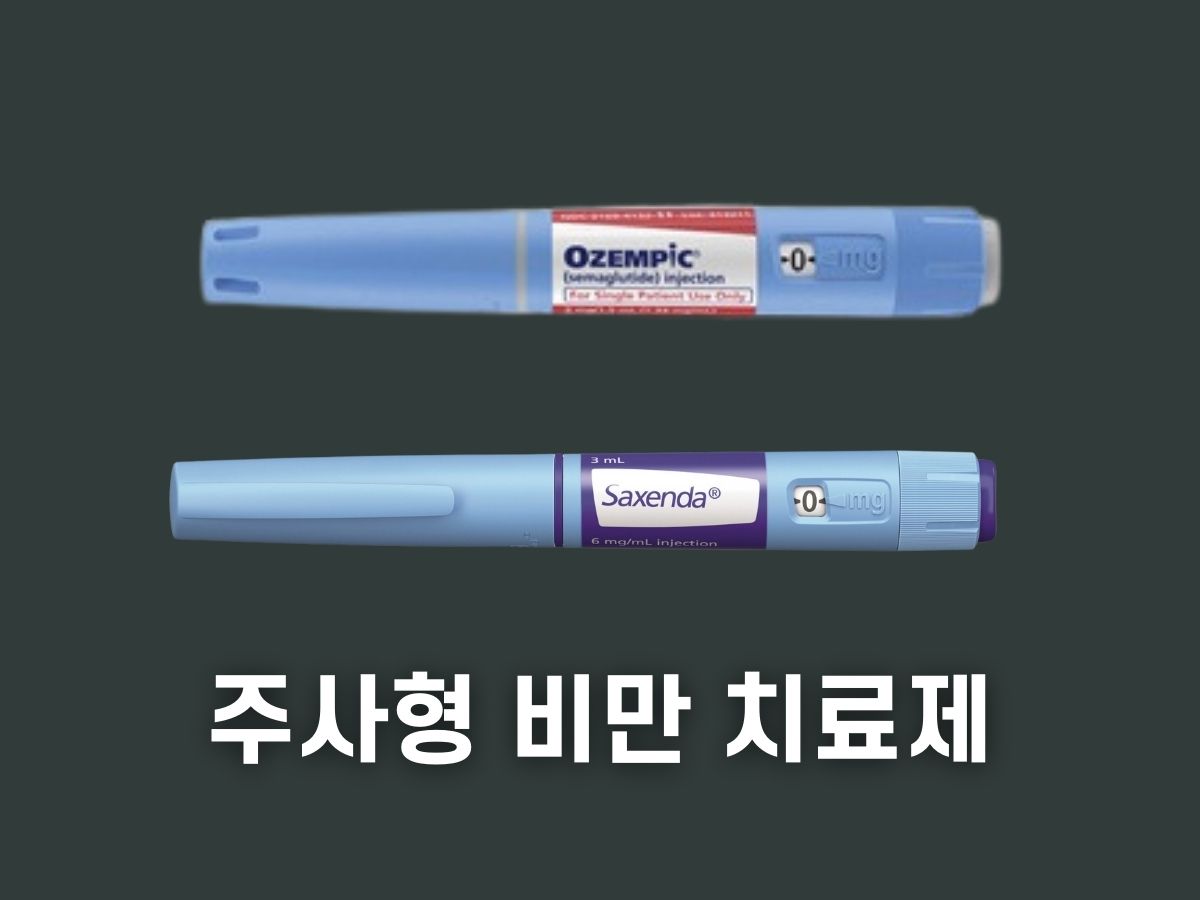 주사형 비만 치료제 종류