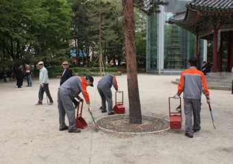 공공근로사업 모습