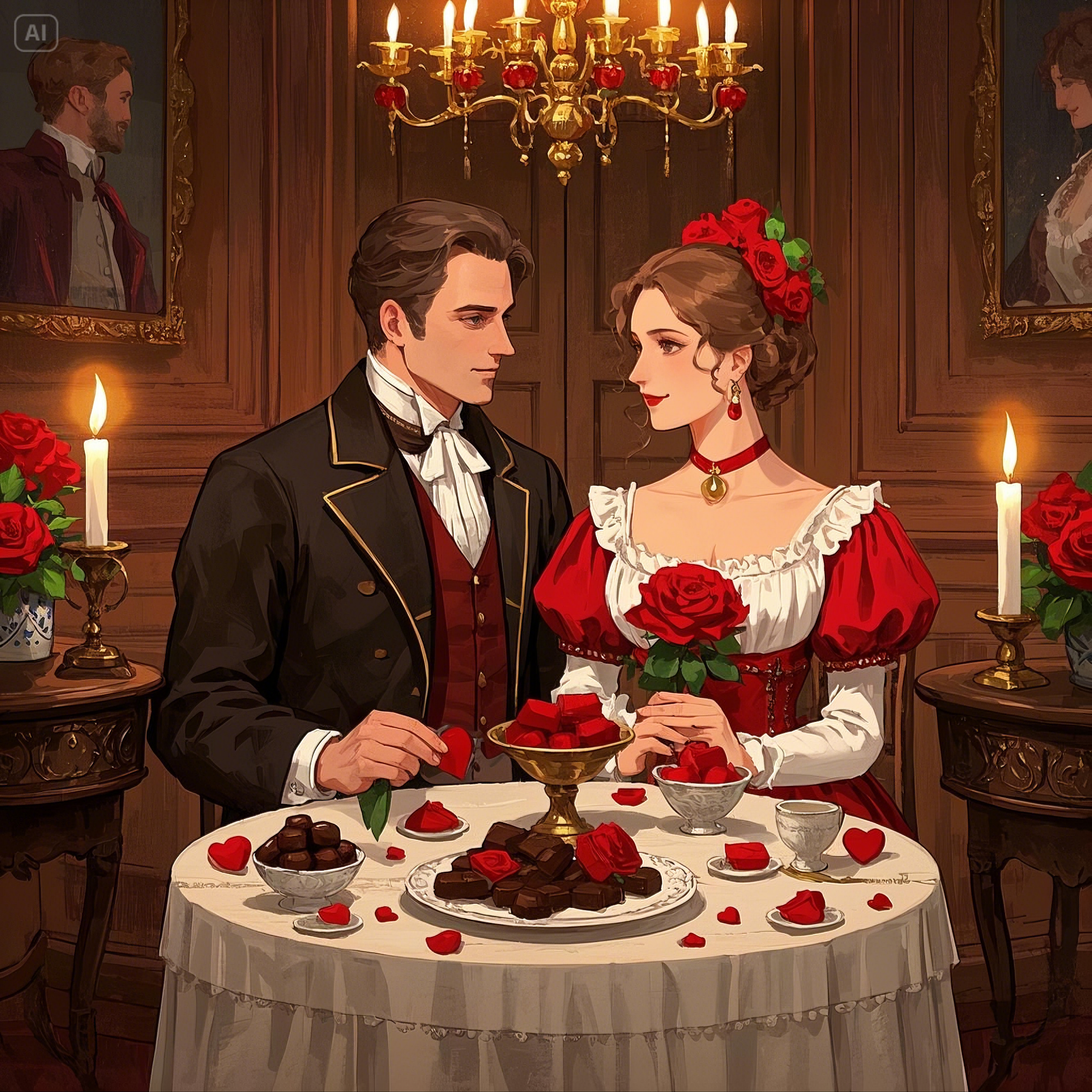 발렌타인데이 문화 탐구 국가별 문화 차이 관련 유럽의 발렌타인데이의 로맨틱한 분위기 사진