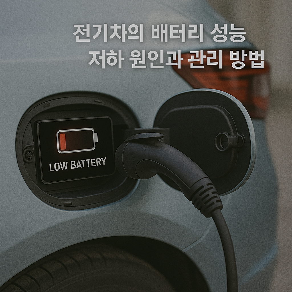 전기차의 배터리 성능 저하 원인과 관리 방법