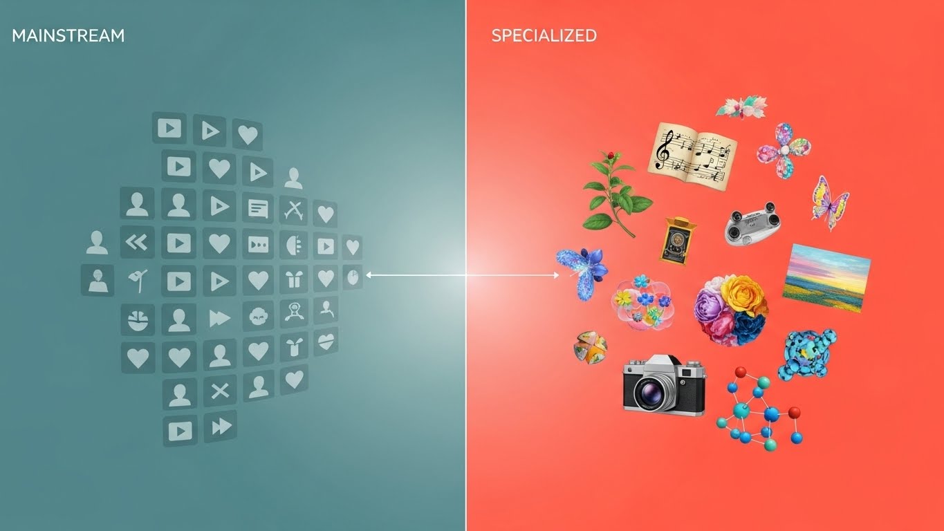 알고리즘에 지친 MZ세대가 찾는 '진짜 취향' 콘텐츠의 비밀