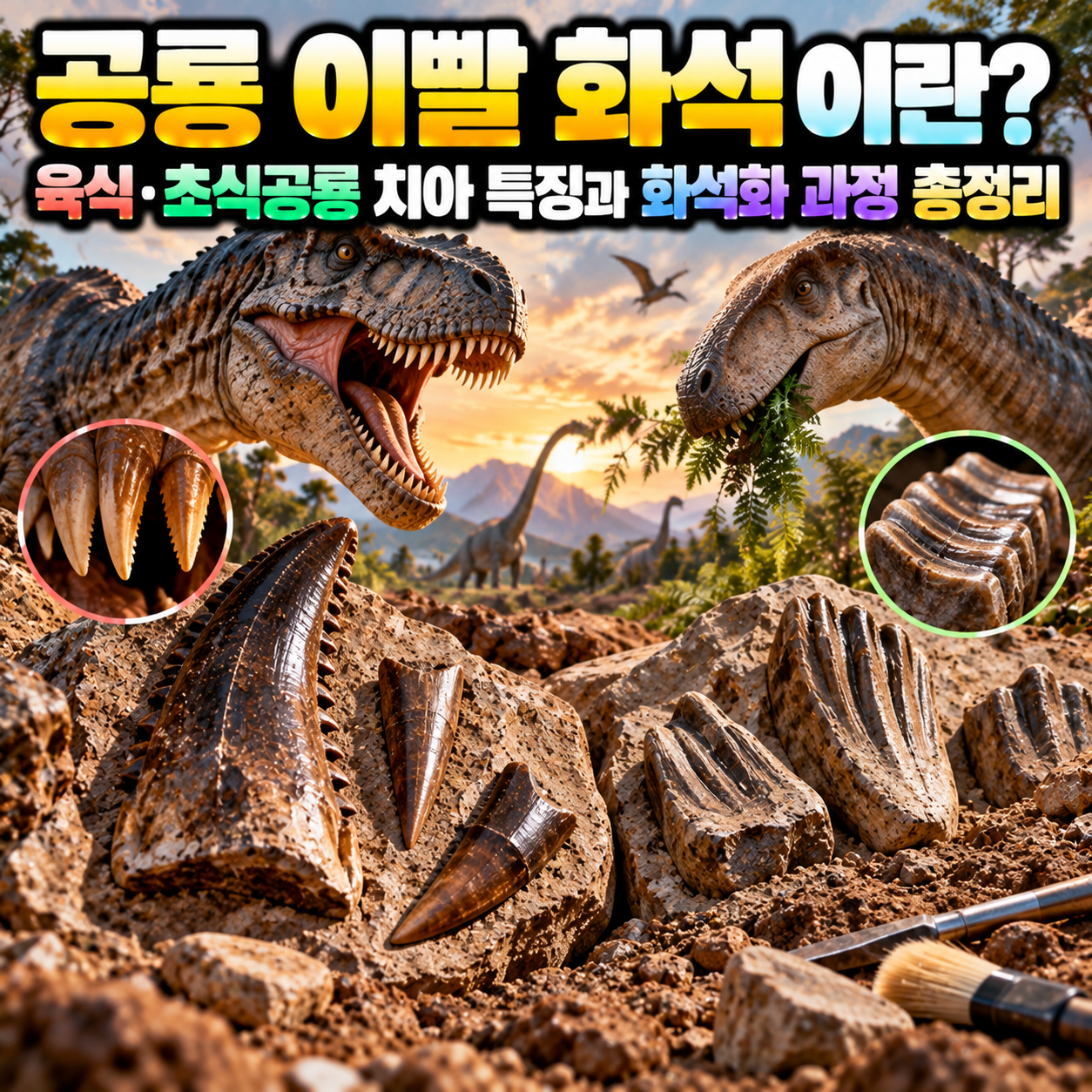 공룡 이빨 화석이란