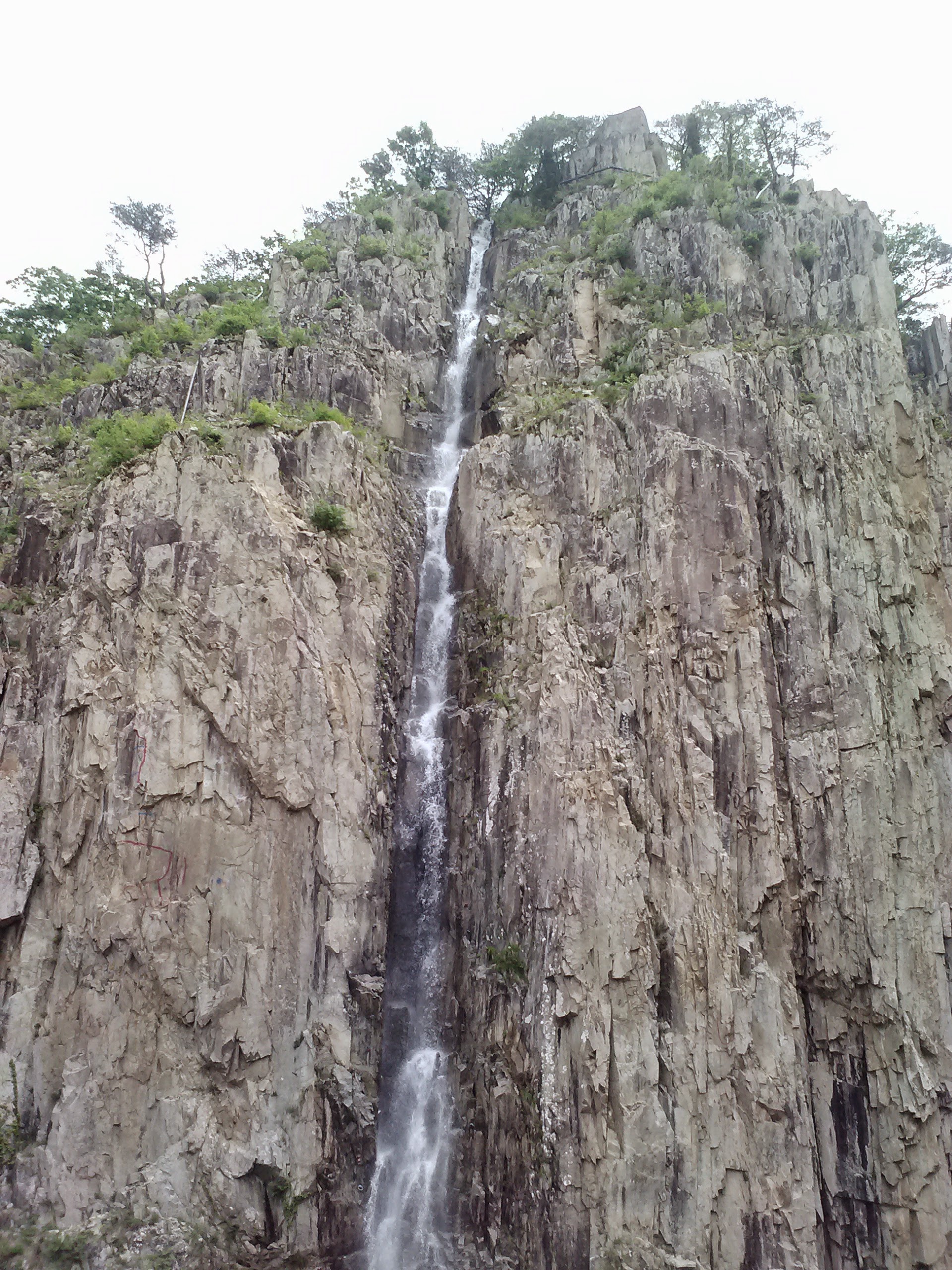 청송 얼음골 폭포