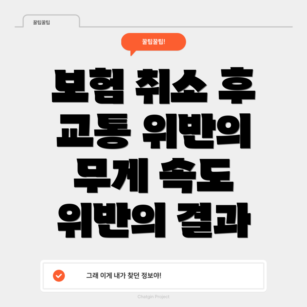 자동차 보험 취소