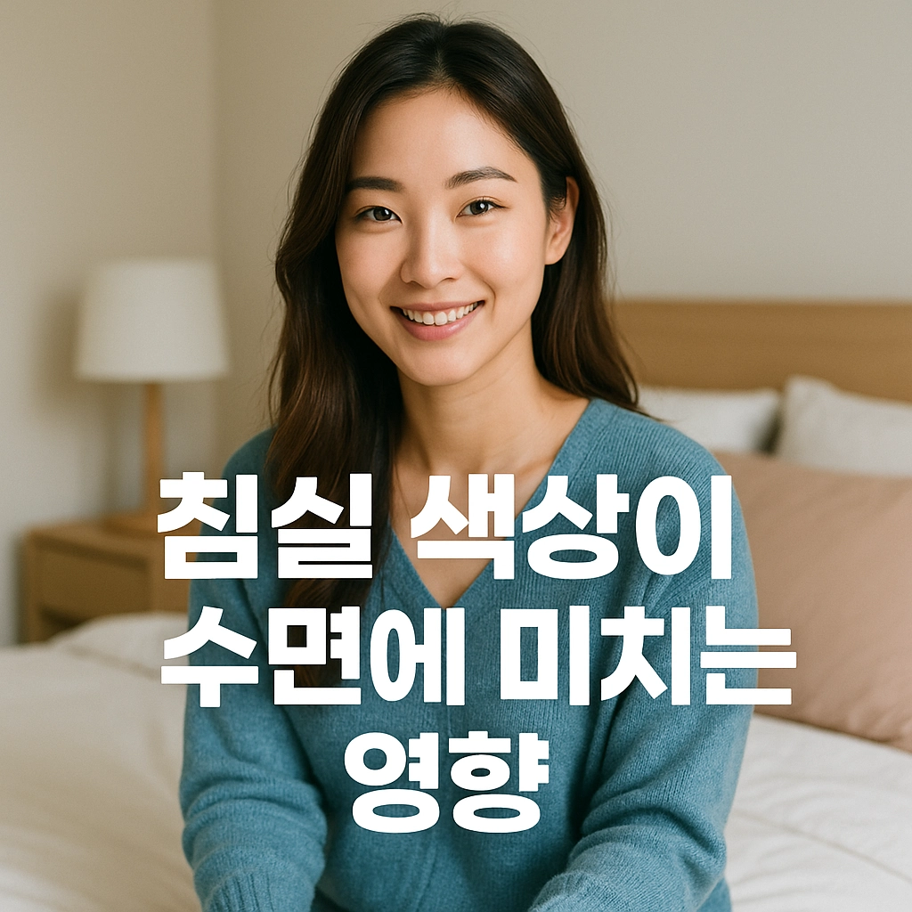 침실 색상이 수면에 미치는 영향