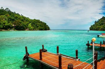 코타키나발루 바다 사진