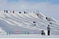 미끄럼틀&amp;#44; 스노우래프트&amp;#44; 눈의 미로 등 쓰도무 행사장