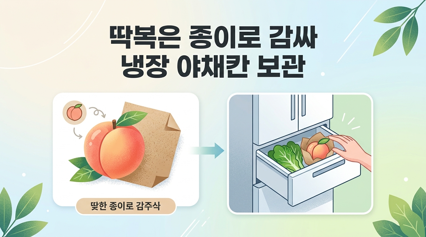 복숭아 보관방법