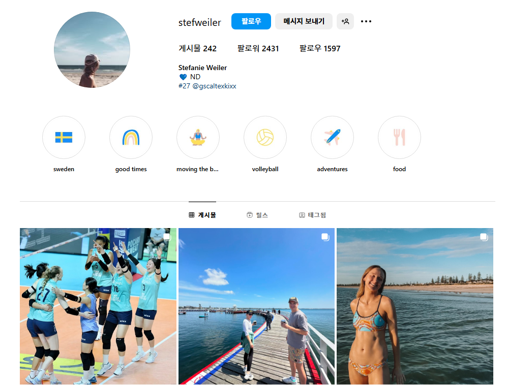 여자배구 와일러